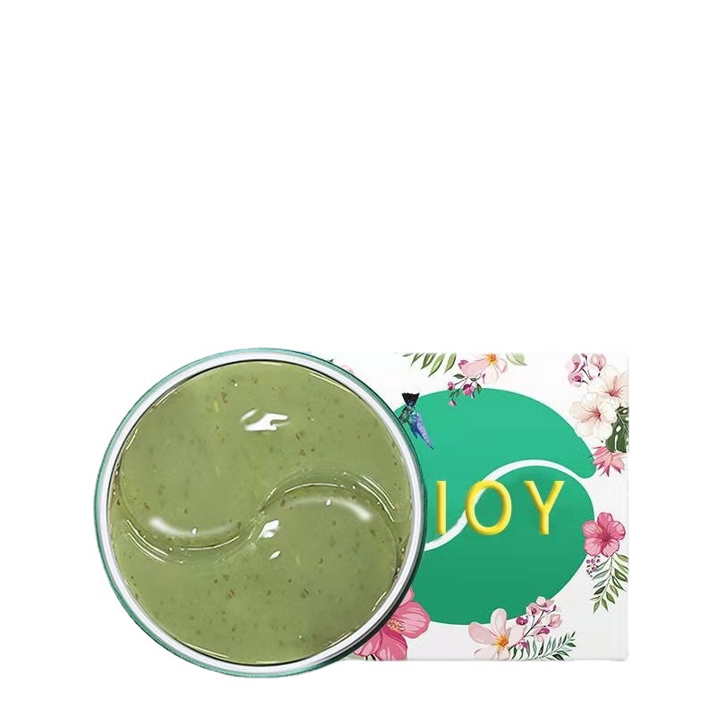 Green Tea eye mask to fade the fine lines and dark circles eye mask to improve bags under the eyes eye mask cross-border foreign trade eye mask wholesale