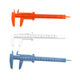 150mm double scale plastic vernier caliper Wen play jewelry measurement student caliper mini measuring tool wholesale