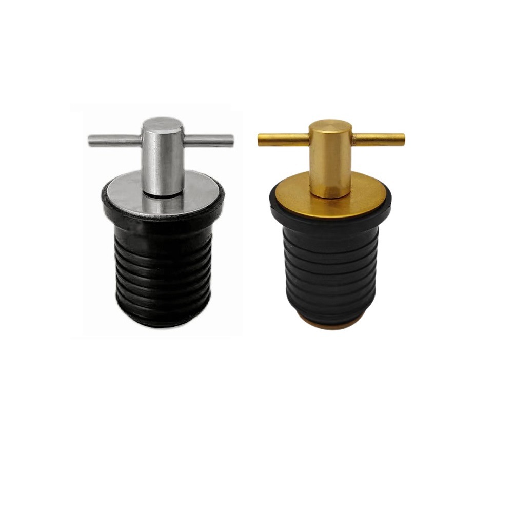 Cross-border spot stainless steel brass cross water plug drain port boat water plug drain plug kayak water plug