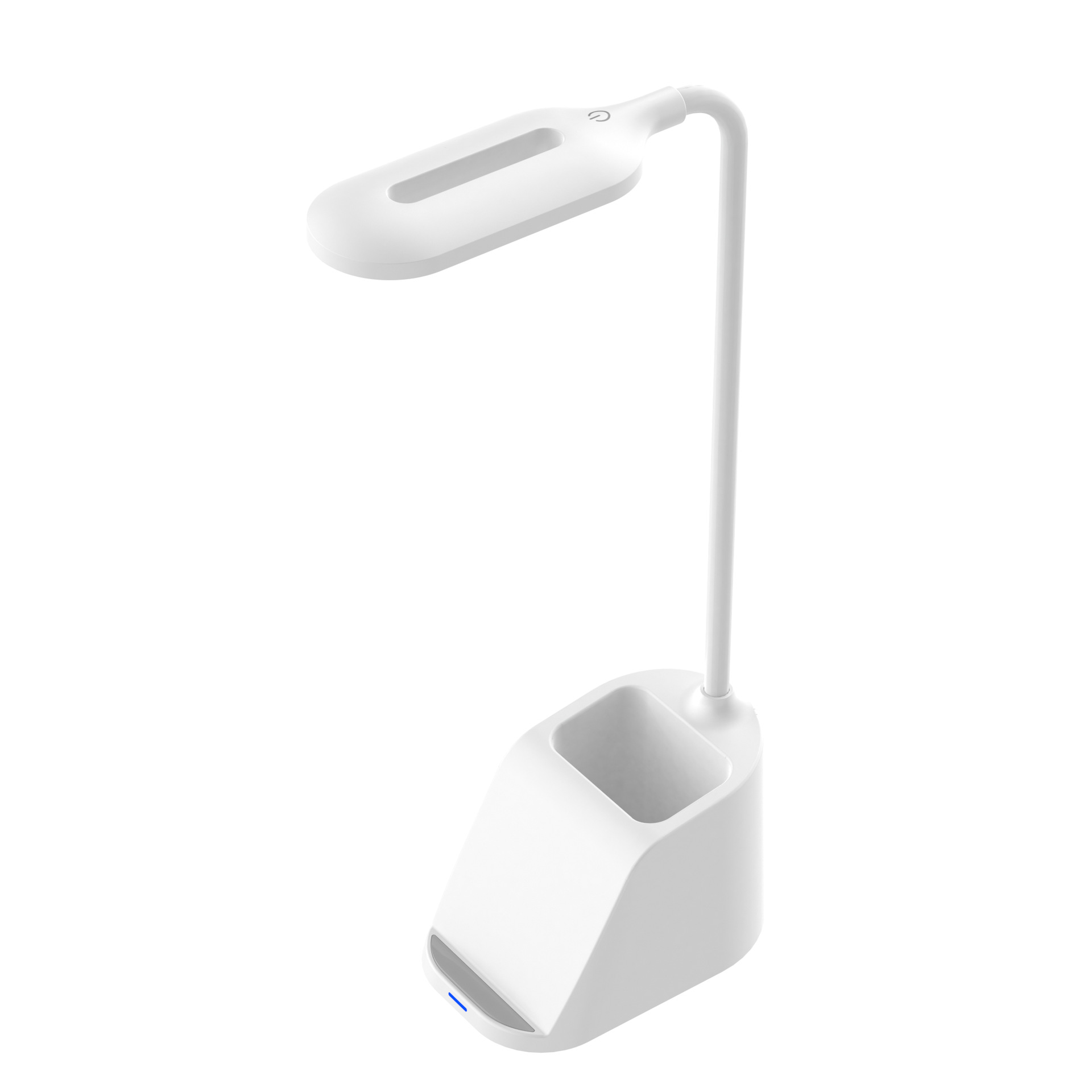 Three-in-one wireless charger multifunctional desk lamp pen holder mobile phone holder wireless charging adjustable cable desk lamp