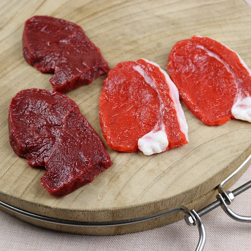 Artificial fresh beef fake raw pork trotters model pork slices pork ribs pork brisket props decorative pig viscera