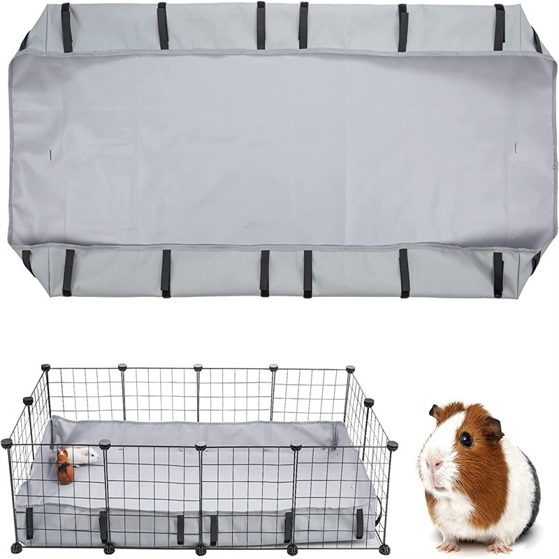 Cross Border Hot Selling Guinea Pig Cage Mat Waterproof and Dustproof Guinea Pig Mat Hand Washable PVC Inner Pad Easy to Clean