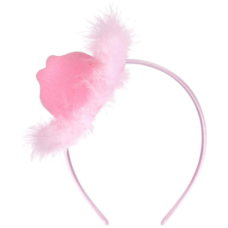 Pink Hat with Light Headband Cowboy Hat Mini Pink Headwear Holiday Headband Hat Pink Headband Hat