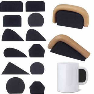 Pottery cup handle mold for pottery clay handle shaping and styling DIY mug handle making tools