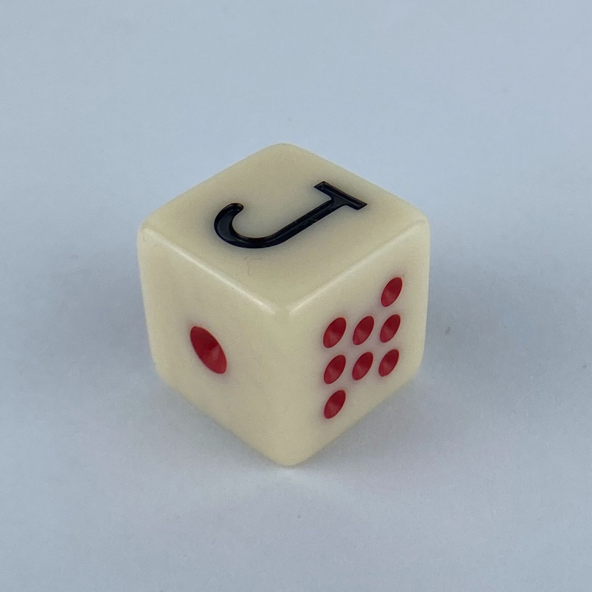 Acrylic 16mmJQK6-sided dice cross-border e-commerce retro khaki game board game dice poker dice