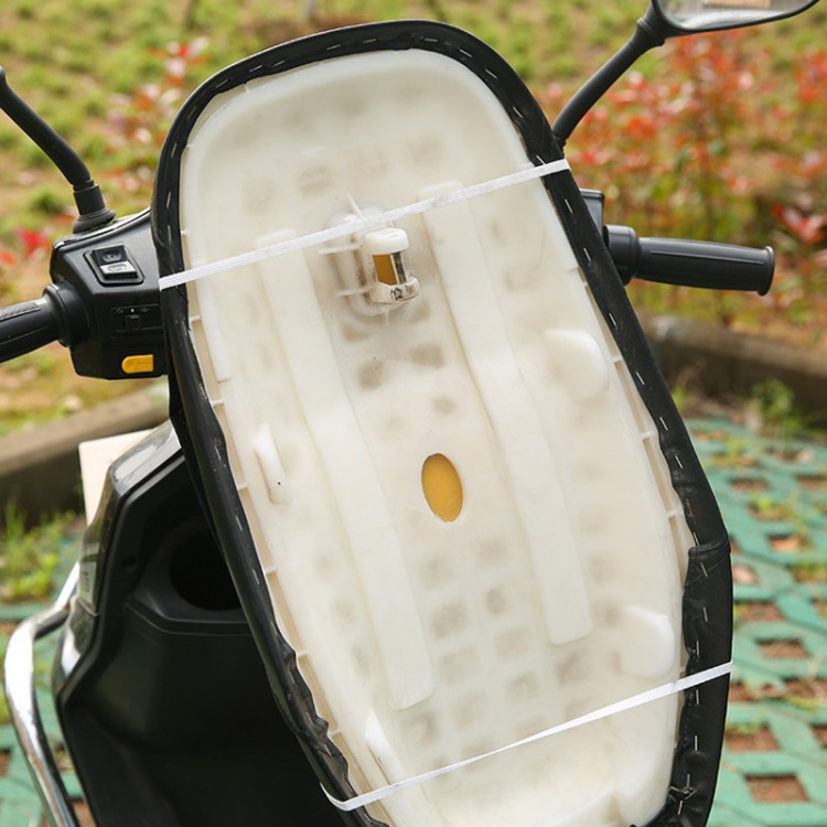 Electric Car Sunscreen Mat Old Motorcycle Heat Insulation Seat Cover Aluminum Foil Reflective Anti-perm Pad Battery Car Cushion Cover
