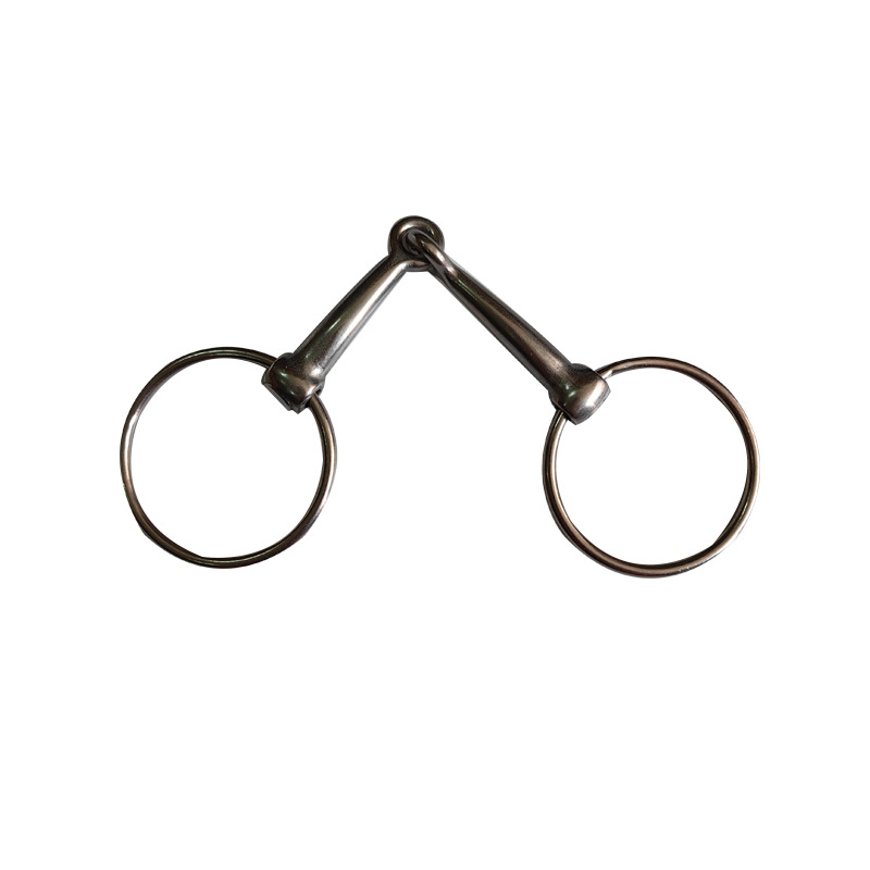 Horse chewing stainless steel horse grade horse chewing mouth water grip reins accessories equestrian harness supplies horse mouth iron