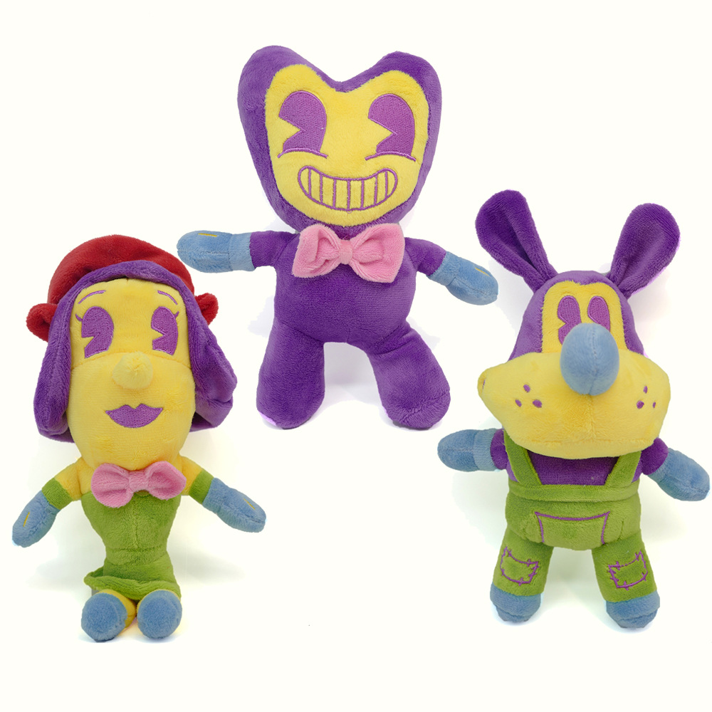 Cross-border Christmas Bandi and ink machine figurine thriller game Bendy and the lnk plush toy