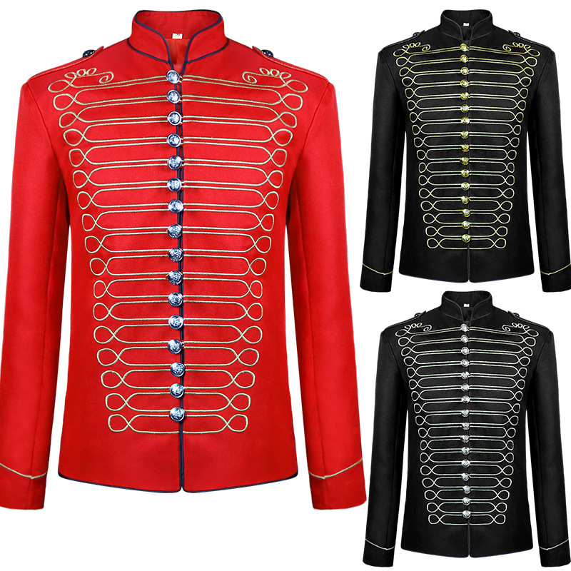 Halloween Amazon Wish AliExpress New Medieval Punk Men's Jacket Coat
