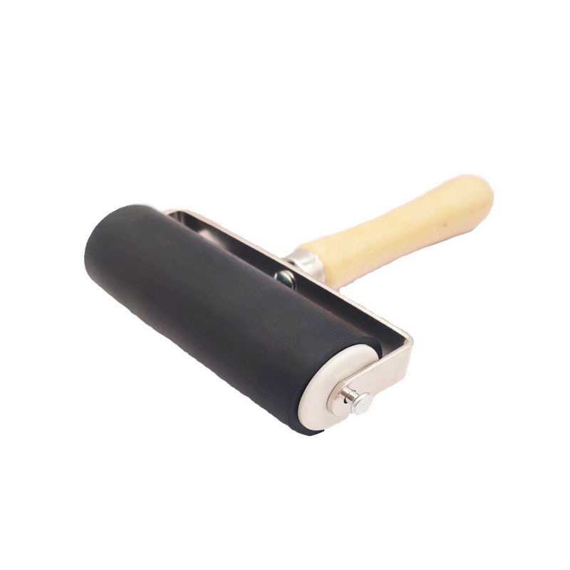 Engraving ink roller Diamond painting rubber roller children's handmade art woodcut tool 10cm oil printing rubber roller
