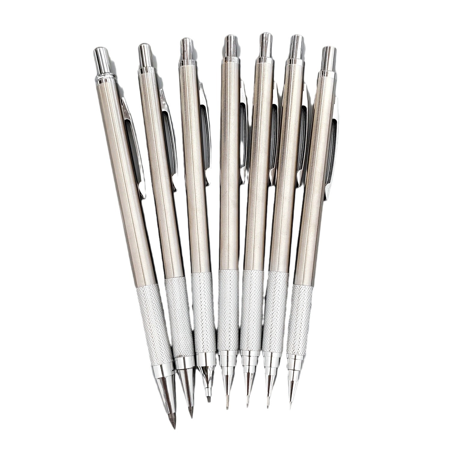 Classic hot selling stainless steel metal automatic pencil 0.3/0.5/0.7/0.9/1.3/2.0/3.0mm activity