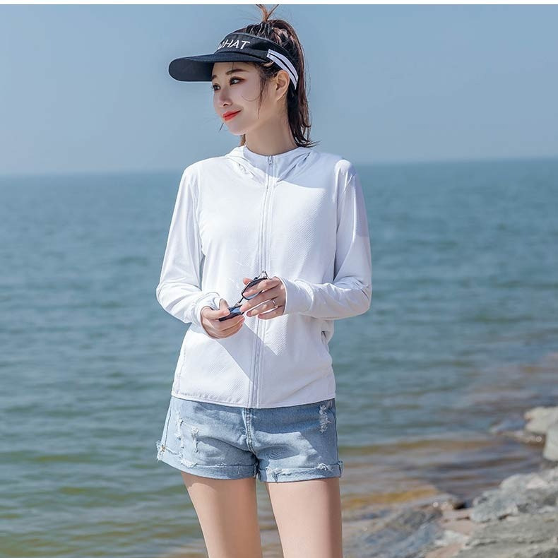 Ice Silk sun protection clothing men's summer UV protection breathable thin outdoor fishing clothing sun protection clothing jacket custom logo