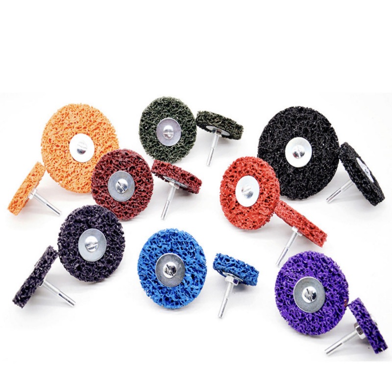 6x 50/75/100mm with Rod black diamond grinding wheel welding treatment grinding paint grinding