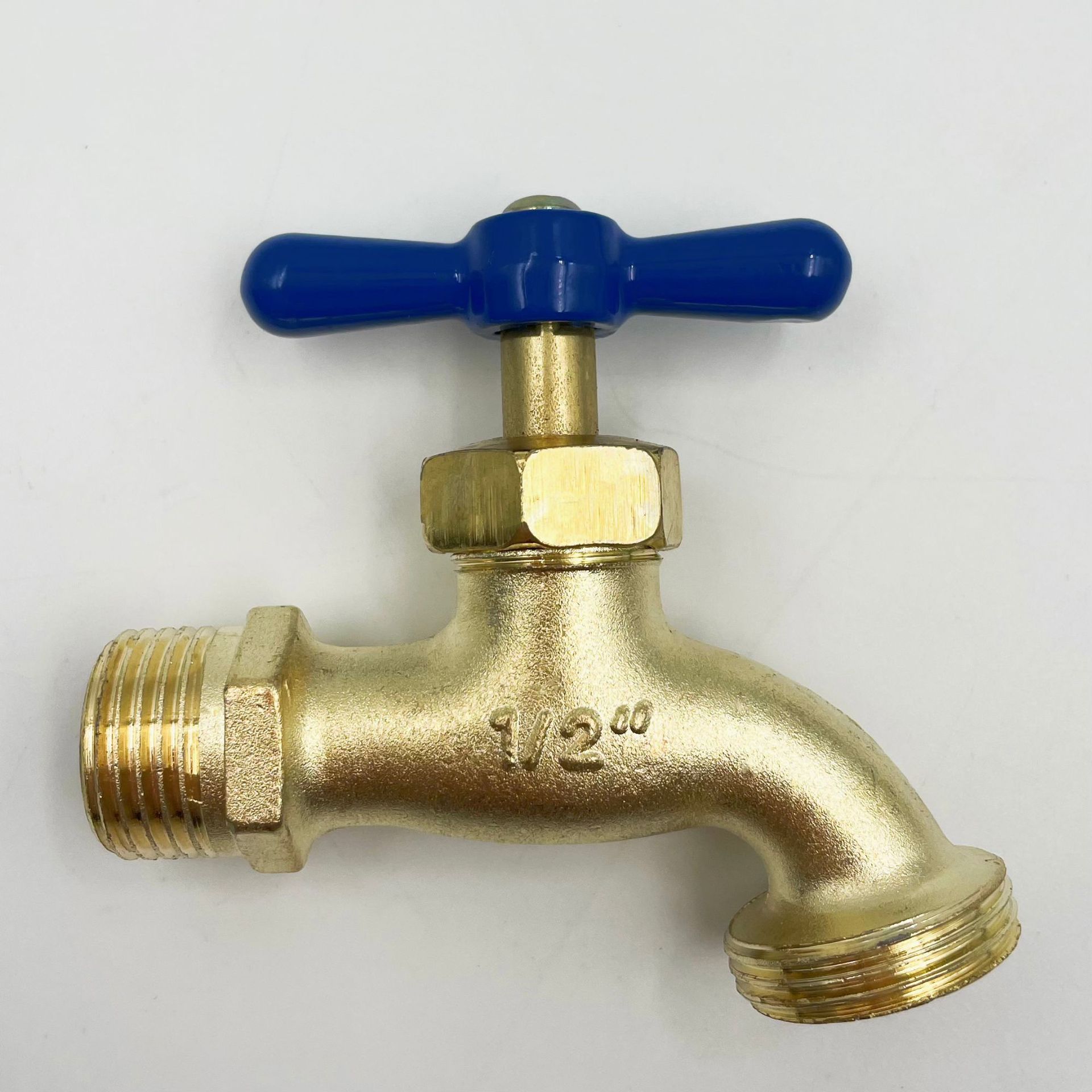 [Foreign Trade Special Supply] Zinc Alloy Slow Water Nozzle 4 Points Garden Faucet 1/2*3/4 Can Bring Water Nozzle