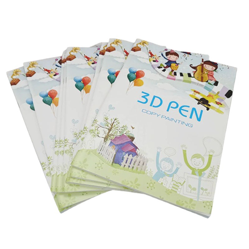 3D printing pen graffiti painting pen special Copy picture album Children's low temperature pen creative painting colorful copy drawing board