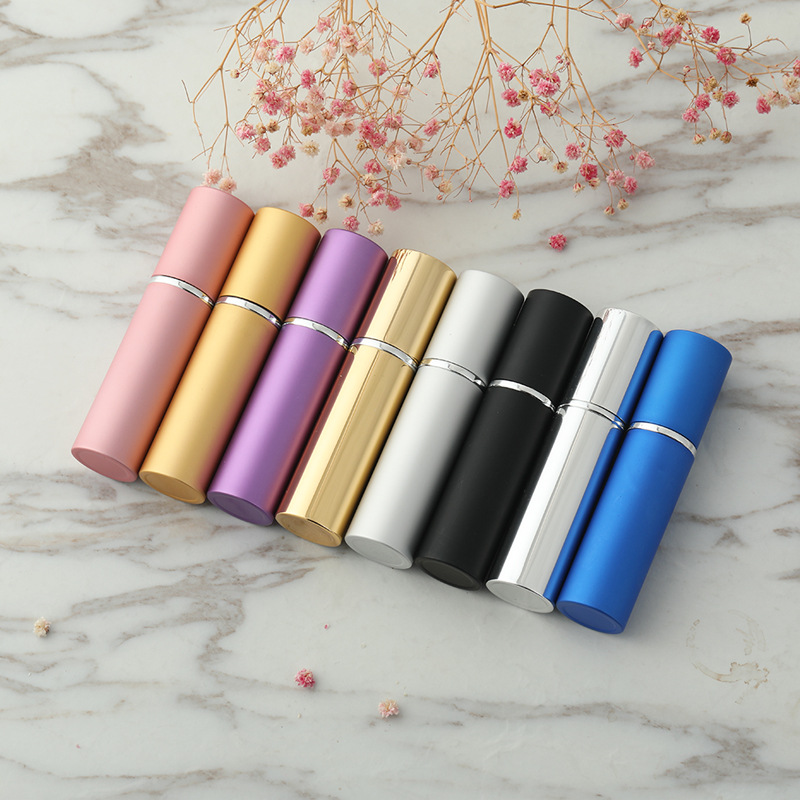 Perfume Bottled 10ml Flat Head Portable Travel Glass Spray Empty Bottle Essential Oil Sample Spray Bottle