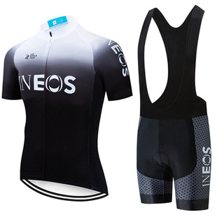 2020Ineos New Cycling Suit Roller Skating Suit Adult Children Short Sleeve Suit Short Sleeve Suit Bike