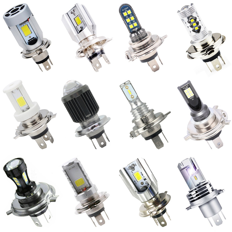Motorcycle accessories front lighting headlights H4LED headlights electric car headlights far and near bright working lights