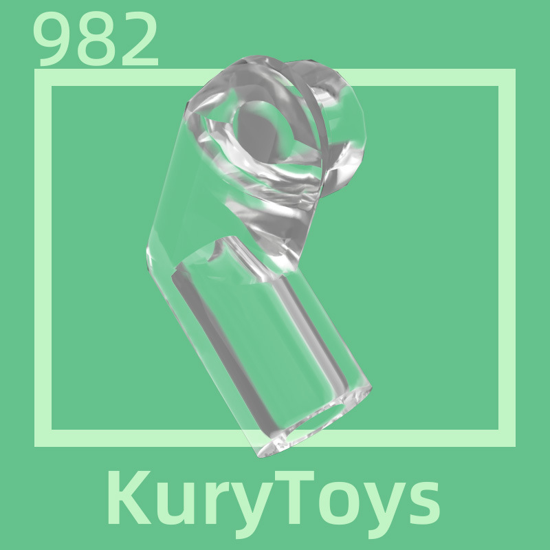 KURY/Kairui Small Particle Building Blocks DIY Parts Compatible with 982 Man Body Parts MOC