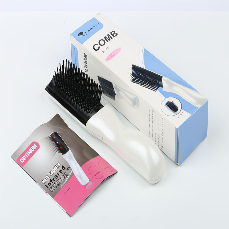 Electric Head massage comb laser head skin massage comb head vibration massage comb anti-hair loss color light care comb