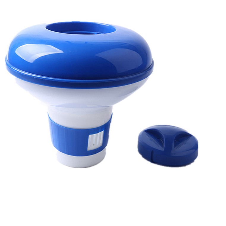 Swimming pool disinfection automatic drug dispenser pill floating cup floating dosing device effervescent tablet floating water cartridge 5 inch