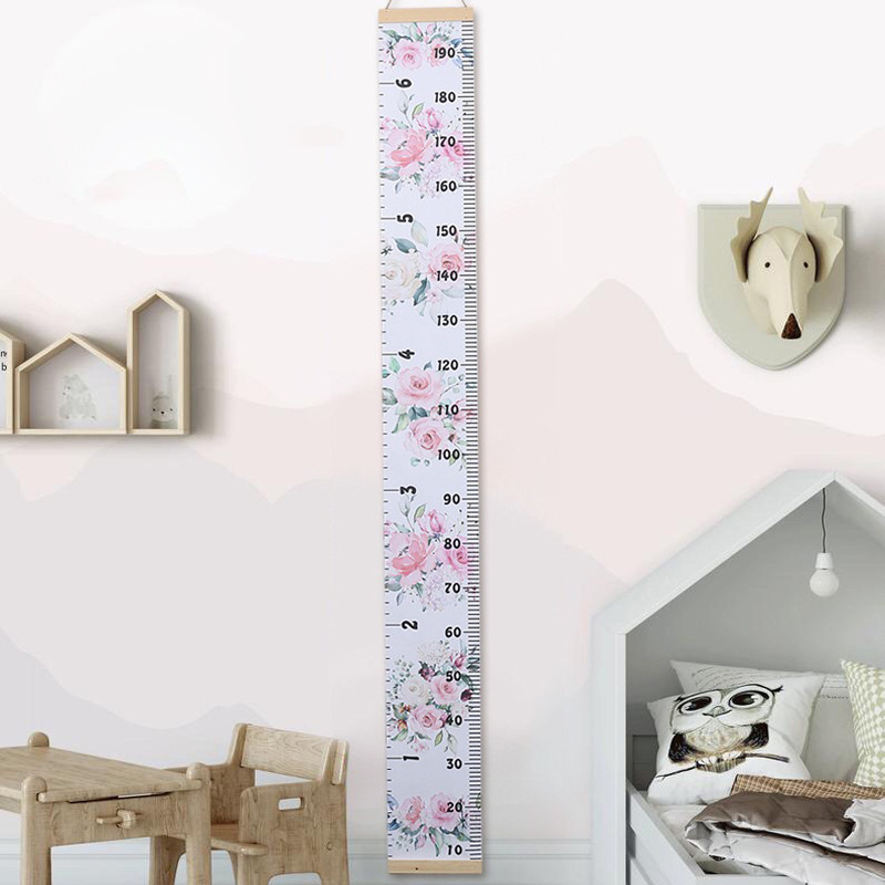 Hanging ruler measuring tool high-tech baby height ruler children's scale height ruler records children's growth