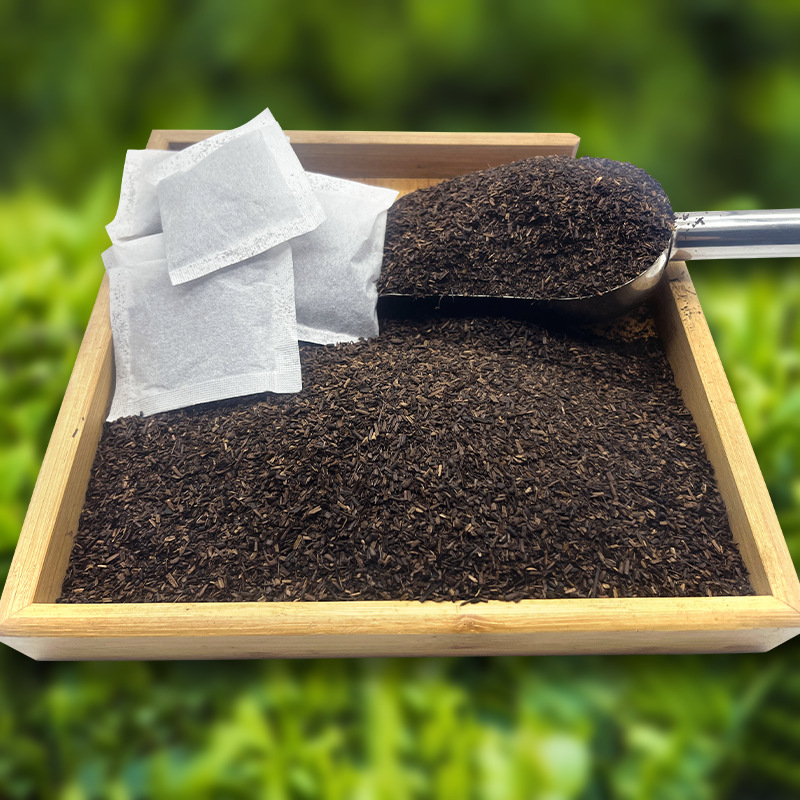 Carbon baking black oolong tea bag tea high concentration tea fragrant tea polyphenol cold tea factory direct supply of raw materials