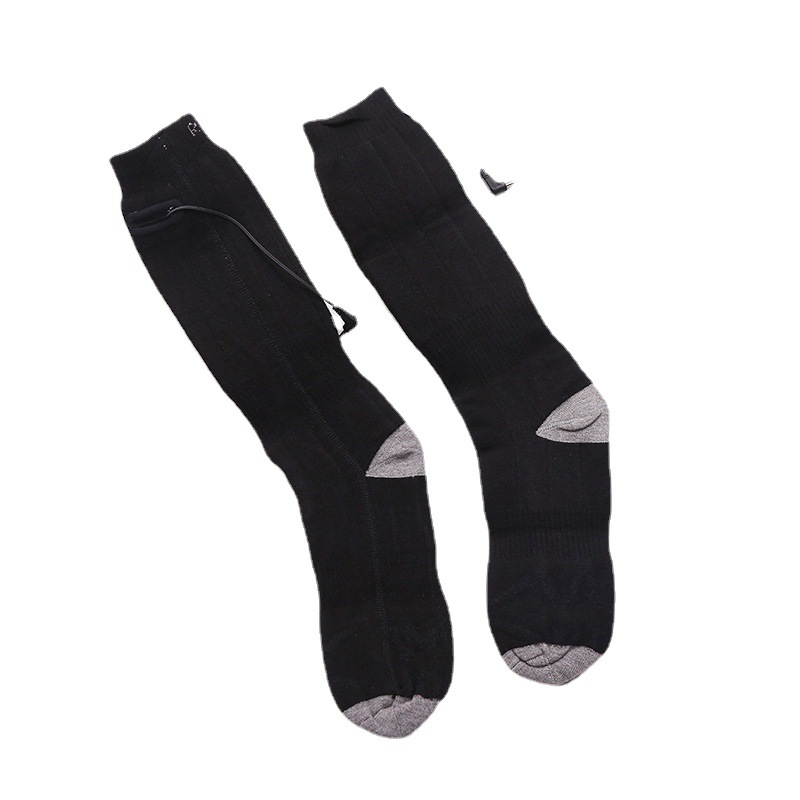 Cross-Border electric heating socks for men and women foot warmers heating socks USB temperature regulating electric heating warm socks spot heating socks