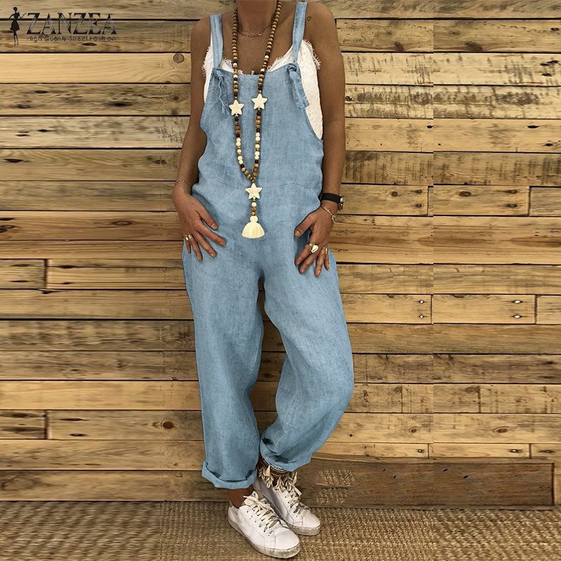 Cross-border 2024 Autumn and Winter Foreign Trade Explosions European and American Women's Fashion Casual Loose Suspender Pants plus size Strap Pants