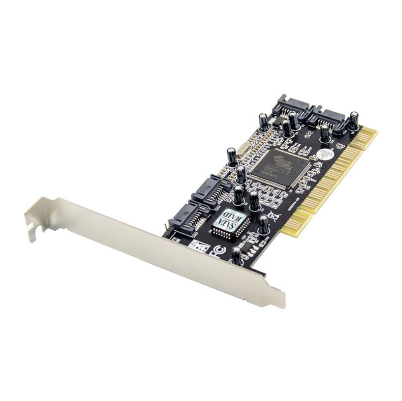 3114 карт-массивов Карта расширения SATA 4-портовое расширение PCI в карту преобразования SATA карта-адаптер карта-Массив