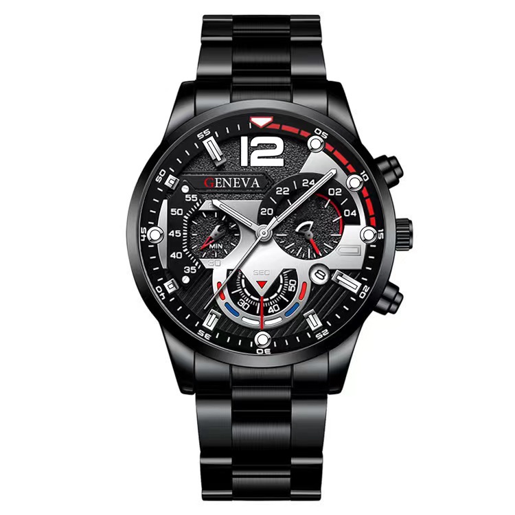 New generation of cross-border explosions men's watches fashion stainless steel with business watches luminous pointer