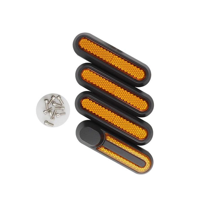 Electric scooter accessories M365/pro/1S side cover reflective decorative cover new universal reflective side cover