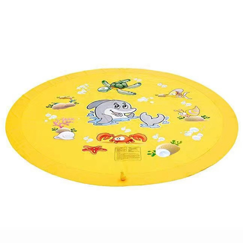 New Water Spray Mat Children's Water Play Toy Summer Outdoor Spray Pool Lawn Game Fountain Mat Sprinkler Mat Wholesale