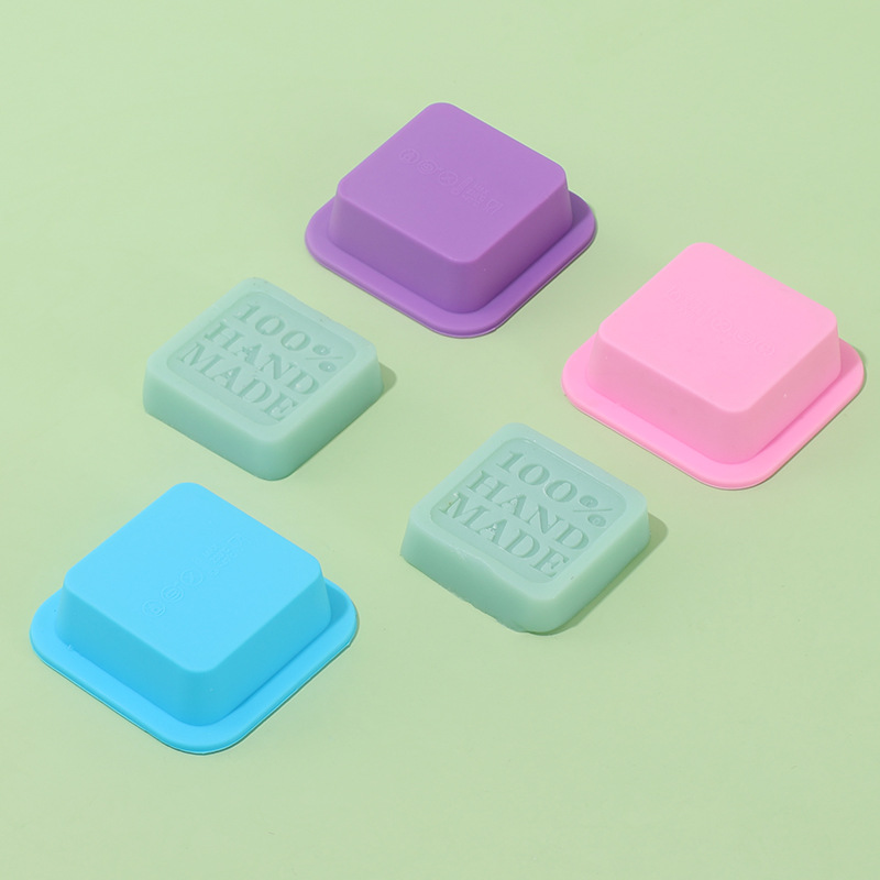Factory direct supply wholesale silicone handmade soap mold 100% word mold DIY cold soap mold baking mold