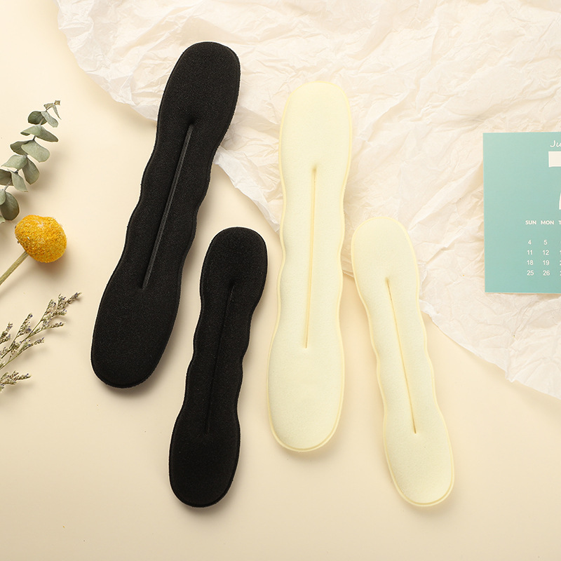 LAZADA hot-selling ball head hair curler lazy hair braiding device thickened sponge fluffy hair combing tool hair clip