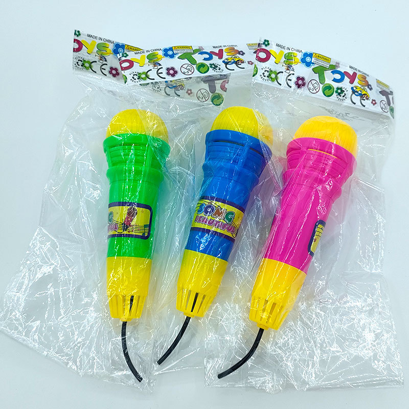 Small size microphone toy simulation microphone props children's echo small microphone early education eloquence training Gifts Wholesale