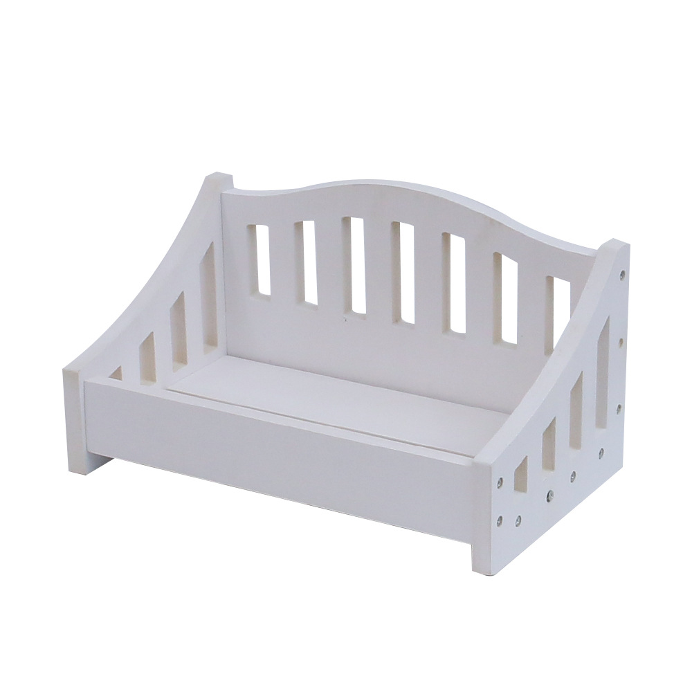 Wooden Newborn Bed Crib Bed Photo Props Baby Photography Props Newborn Props New Foreign Trade Products
