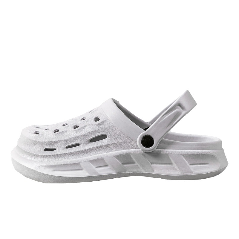 Hole shoes women's outdoor hole shoes men's slippers women's summer slippers men's home shoes couple EVA slippers sandals men