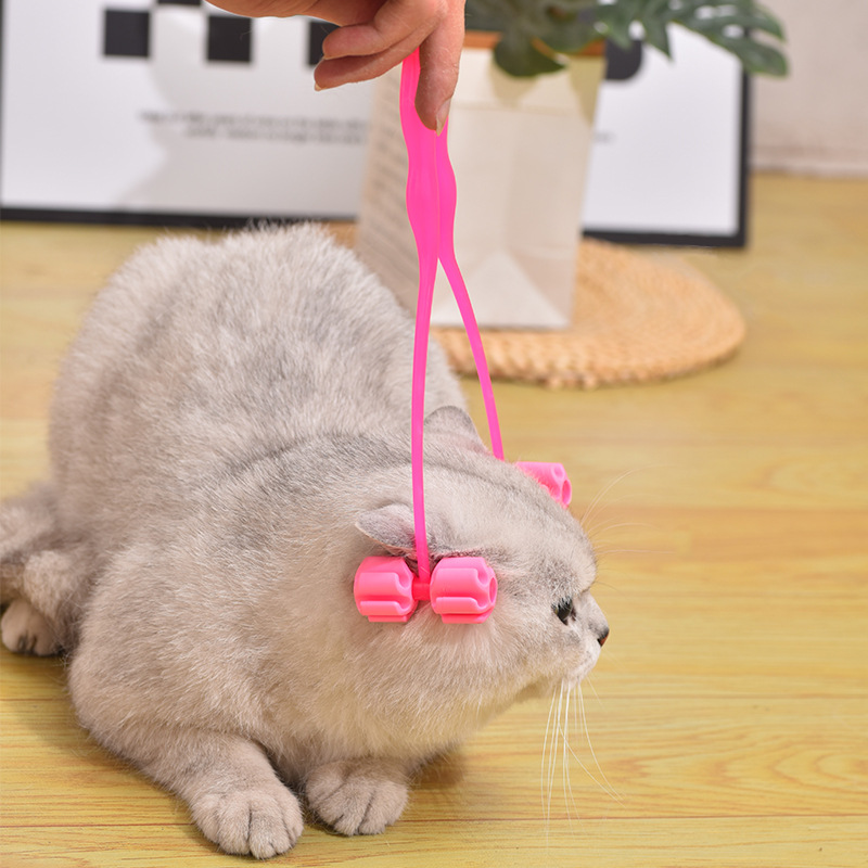 Cross-border Amazon Internet Red Cat Artifact Pet Cat and Dog Massager Roller Cat Face-lift Decompression Massage