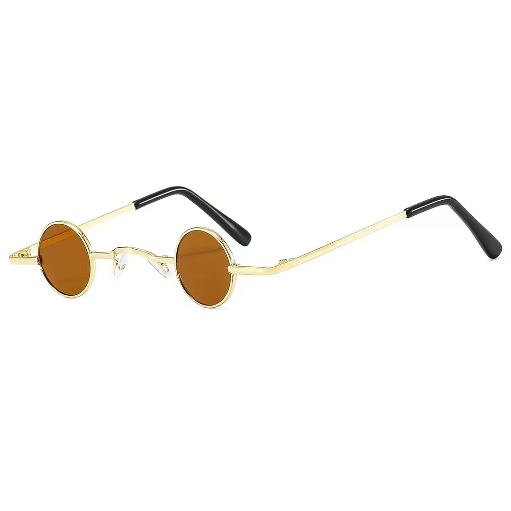 Internet Celebrity Mini Glasses Trembling Internet Celebrity Funny Sunglasses Hip Hop Mini Funny Glasses Small Round Frame Prince's Mirror