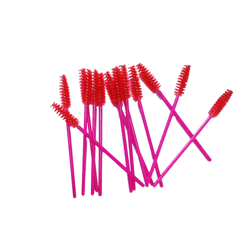 Disposable eyelash brush grafting eyebrow tool 2 yuan store supply spiral eyelash curler small brush eyelash curler eyebrow brush