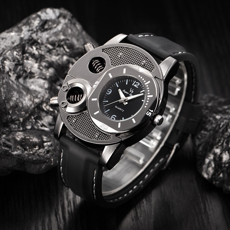 2023 New Fashion Fashion Silicone Watch Men's Watch Casual Sports Quartz Watch Factory Spot Wholesale