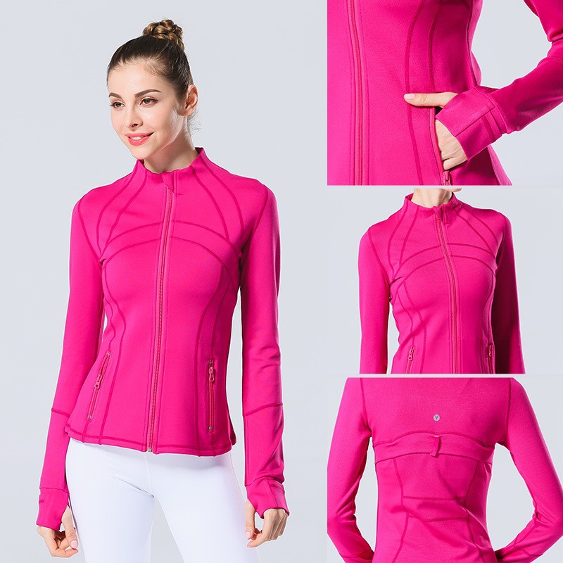 SWIFT SPEED European and American yoga sports jacket women's stretch zipper running yoga long-sleeved top workout clothes