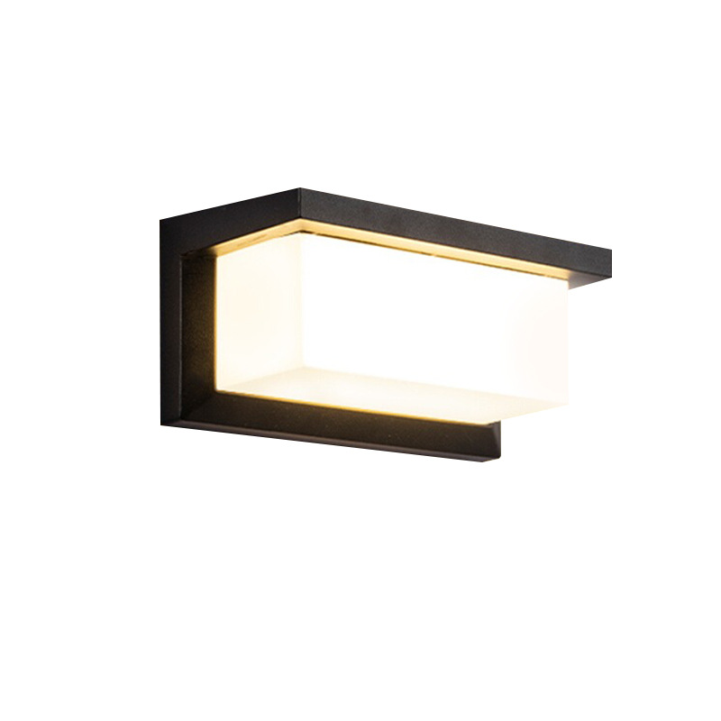 Solar outdoor wall lamp Villa courtyard door exterior wall lamp home balcony terrace corridor aisle landscape lighting