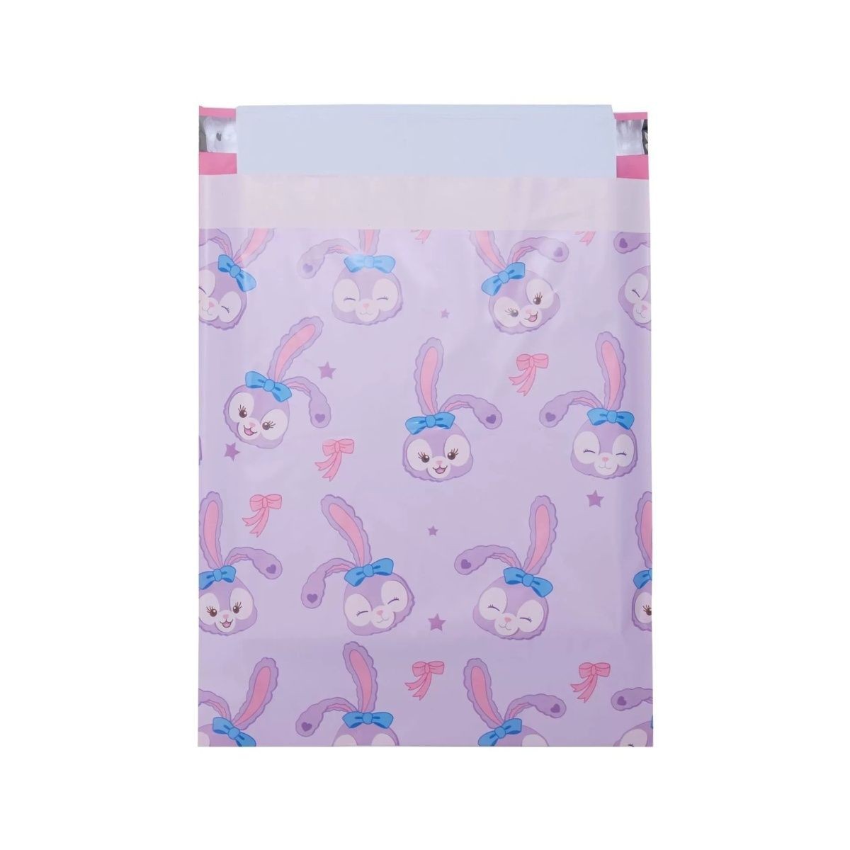 Xinglulu purple rabbit express bag cartoon packaging bag children's clothing logistics packing bag thickened pink bag printing