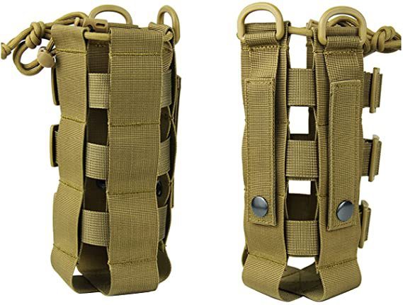 Molle クロスボディ戦術的なウォーターボトルバッグアウトドアスポーツドリンクボトルキャリアハイキングキャンプランニングに適した|undefined