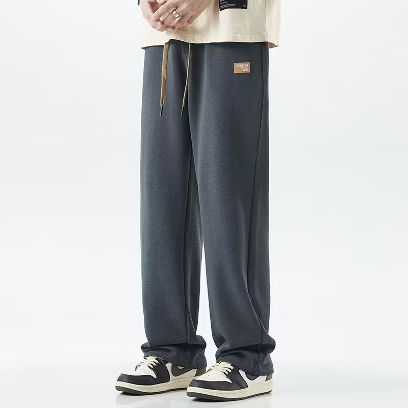 Cross-border Japanese casual pants men's retro High Street straight wide-leg casual pants new fashion trendy draping pants