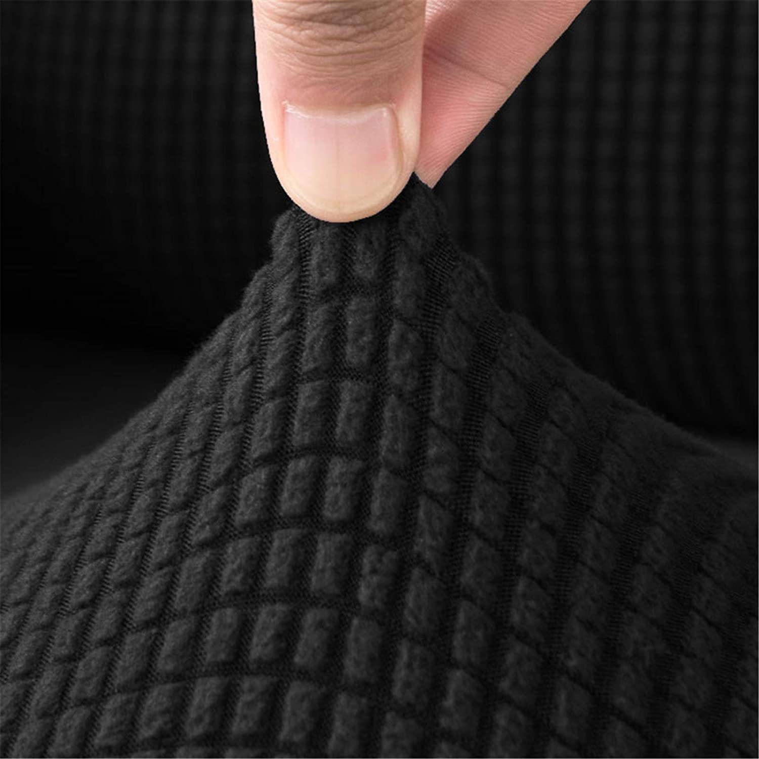Nordic Stretch Sofa Handheld Gloves Handheld Towel Fleece Solid Color Thickened Non-Slip Full-Cover Protective Cover Pair