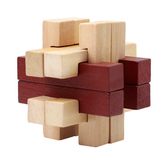 Factory hundred full set of gift box Kong Ming lock toys Primary School students adult wooden toys Luban ball Luban lock