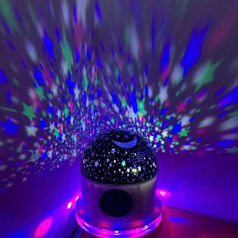New small sun mushroom lamp LED Bluetooth Crystal music stage lamp starry sky dream magic ball lamp KTV atmosphere lamp